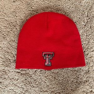 Y2K Captivating Headgear Texas Tech Beanie